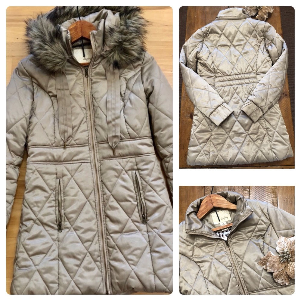 Buckle Daytrip Jacket with faux fur hood